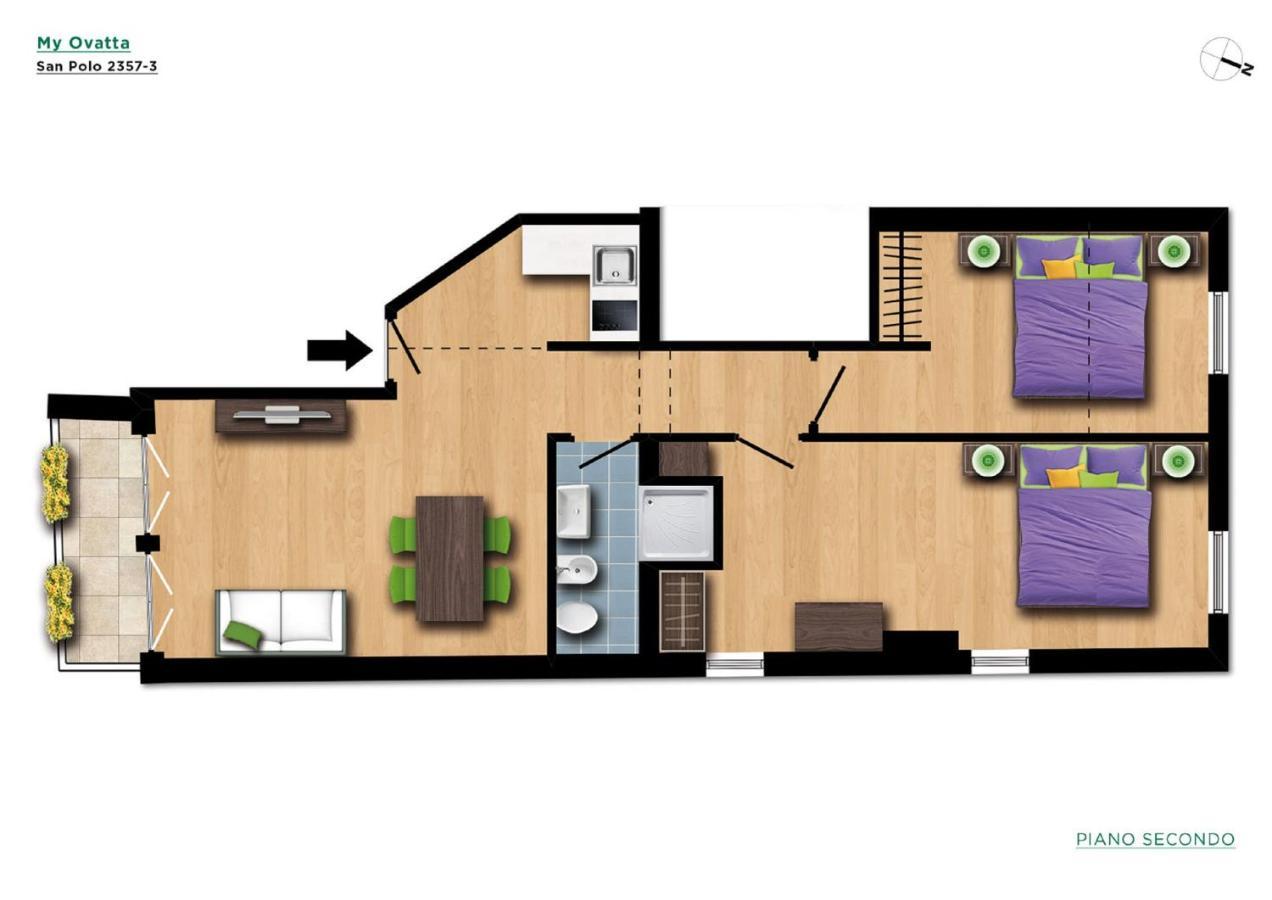 San Polo Design Apartments By Wonderful Italy Benátky Exteriér fotografie